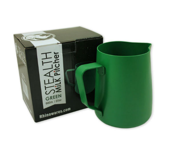 Milk Pitcher "STEALTH" 600ml - green